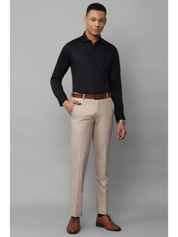 Allen Solly - Men Black Printed Full Sleeves Formal Shirt