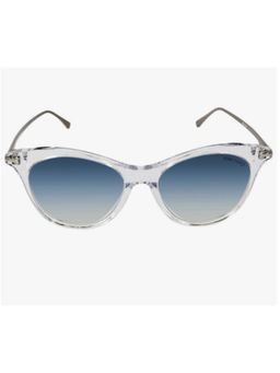 Tom Ford Eyewear - Tom Ford FT0662 53 22X Blue Solid Acetate Cat Eye Sunglasses (53)