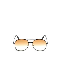 Tom Ford Eyewear - Tom Ford FT0758 58 01F Brown Solid Metal Pilot Sunglasses (58)