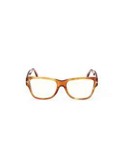Tom Ford Eyewear - FT5878-B 55 053. Multi-Color Solid Acetate Square Eyewear Frame (55)