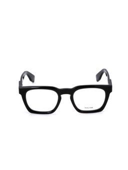 Police - VPLN64K51700FR Black Solid Acetate Square Eyewear Frame (51)