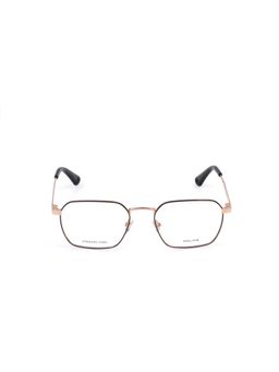 Police - VPLP10K54301FR Black Solid Metal Square Eyewear Frame (54)