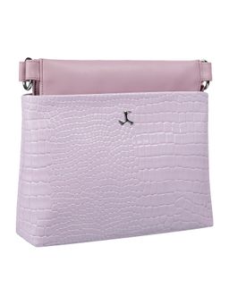 Mochi - Textured Purple Sling and Cross Bag