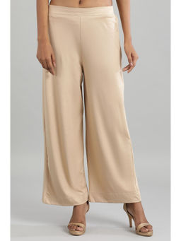 Aurelia - Almond Gold Straight Palazzo