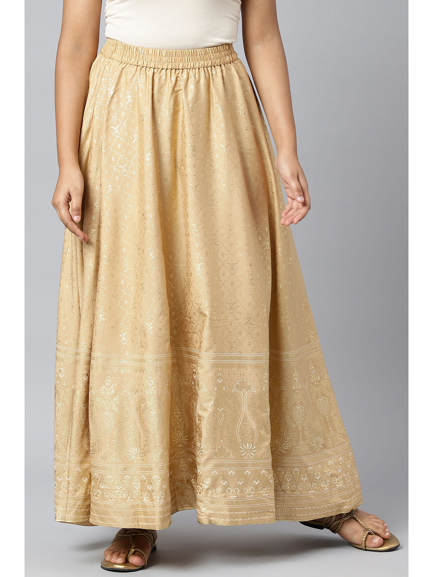 aurelia Gold Circular Skirt-picture-19