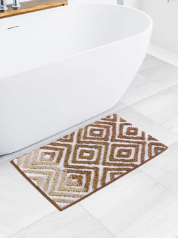 OBSESSIONS - Quick Dry Anti Skid Bath Mat, Gold