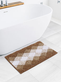 OBSESSIONS - Quick Dry Anti Skid Bath Mat, Gold