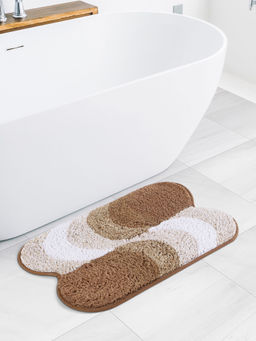 OBSESSIONS - Quick Dry Anti Skid Bath Mat, Gold