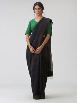 Fabindia - Silk Matka Loom Woven Sari