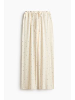 H&M - Women White Pointelle Pyjama Bottoms