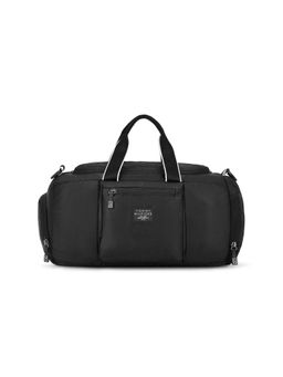 Tommy Hilfiger - Declan Unisex Polyester Gym Bag Duffel - Black (M)
