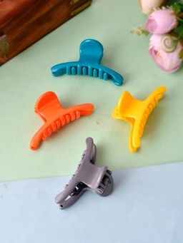 Silvermerc Designs - Multi-Color Hair Claw Clips (Set of 4)