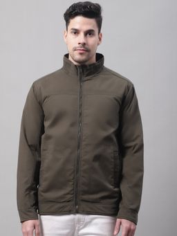 Cantabil - Solid Olive Jacket For Men