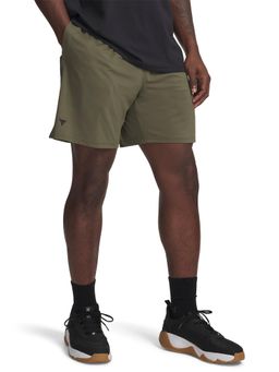 Under Armour - Green Men Project Rock Mesh Shorts