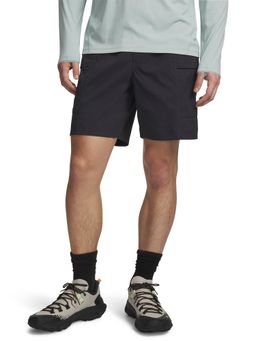 Under Armour - Grey Men Explore Hike Cargo Shorts