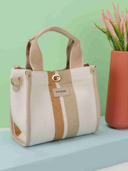 Mochi - Women Stripes Multi-Color Handbag (10)
