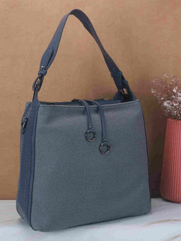 Mochi - Women Navy Blue Tote Bag (10)