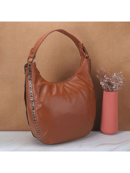 Metro - Women Solid Brown Handbag (10)