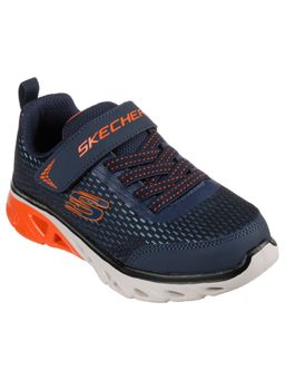 SKECHERS - Navy Blue Glide-Step Sport - Wave Blitz Shoes