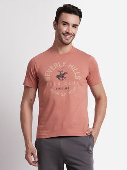 Beverly Hills Polo Club - Worn Out West Peach T-Shirt
