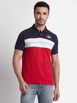 Beverly Hills Polo Club - Three For Blue Polo T-Shirt