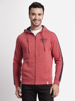 Beverly Hills Polo Club - Speckled Red Hoodie