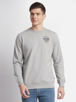 Beverly Hills Polo Club - Nature and Beyond Crew Neck Grey Sweatshirt