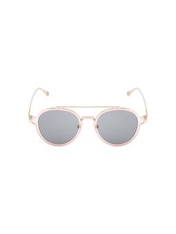 TED SMITH - Full Rim UV Protection Aviator Sunglasses For Unisex (TS-887S_GRY)