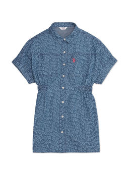 U.S. POLO ASSN. - All Over Print Denim Dress