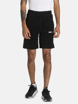 Puma - Fusion Toweling Mens Black Shorts