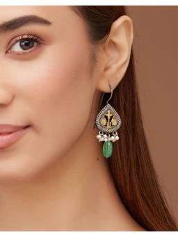 Fabindia - Metal Multi-Colour Dangler Earrings