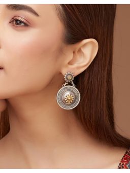 Fabindia - Metal Multi-Colour Dangler Earrings