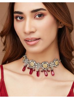 Fabindia - Metal Short Choker Necklace