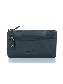 Calfnero - Classic Mini Leather Pouch-Black