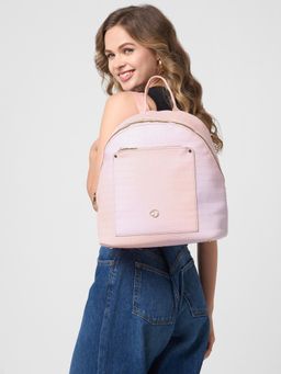 Caprese - Marilyn Women Pink Large Leather Laptop Backpack