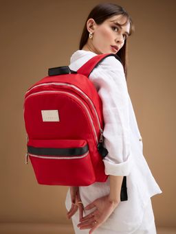 Caprese - Saturn Women Red Medium 15.6 Inch Laptop Backpack