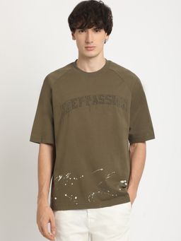 The Bear House - Men's Oversized Crew Neck T-Shirt