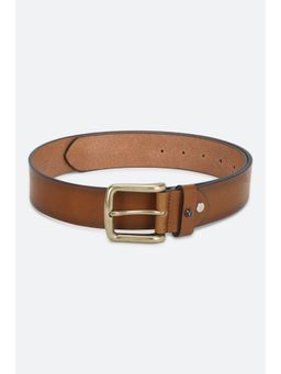 Van Heusen - Men Brown Solid Casual Belt