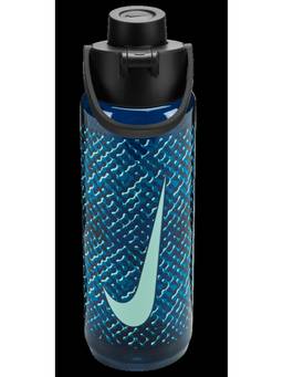 Nike - Navy Blue Tr Recharge Chug Bottle 24 Oz Graphic Rfsh-709 Ml