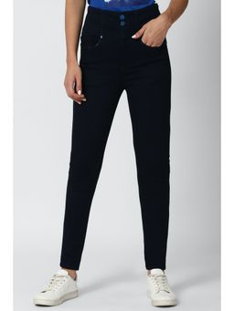 Van Heusen - Navy Jeans Solid-plain