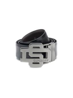 Superdry - Leather Belt Bryan - Black