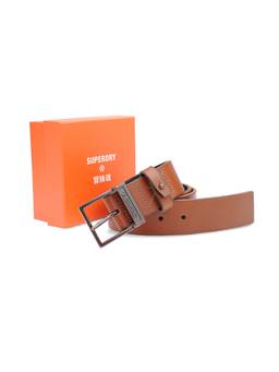 Superdry - Leather Belt Fujino - Tan