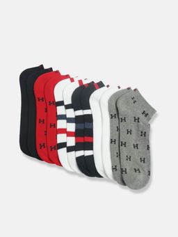 Tommy Hilfiger - Logo Grey Cotton Socks