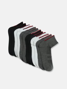 Tommy Hilfiger - Solid Grey Cotton Socks
