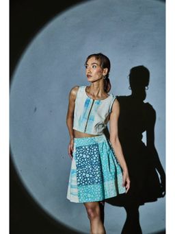Banana Labs - Loop Blue Orbit Skirt