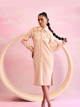 Orthodox - Beige Sylvan Muse Dress with Belt