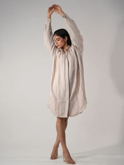 Orthodox - Beige Orbitara Shirt Dress