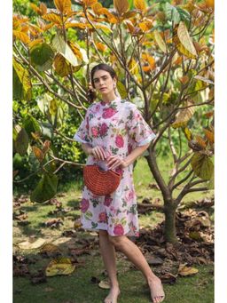 MONK & MEI - Pink Sonnet Dress