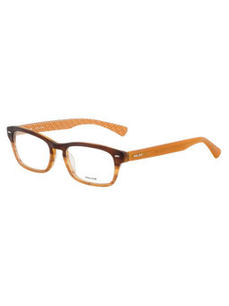 Police - Square V169753D83MFR Brown Medium Eyeglass Frames