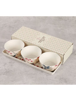 India Circus by Krsnaa Mehta - Multi-Color Aerial Moments Bowls and Tray Set